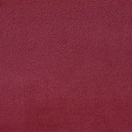 Tissu Velours Uni Tornado Rouge