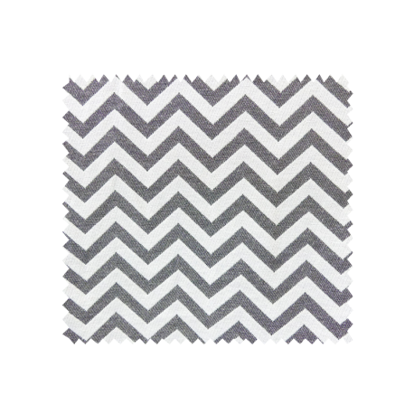 Tissu Jacquard Mini Zig Zag Gris