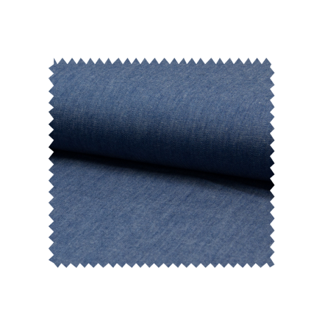 Tissu Chambray Uni Delavé