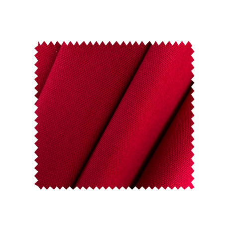 Tissu Riviera Uni Tango Rouge