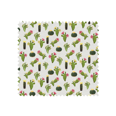 Tissu Toile Imprimée Cactus