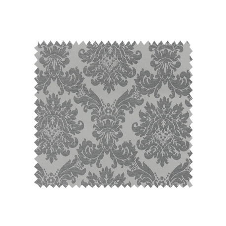 Tissu Jacquard Richelieu Acier