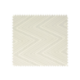 Tissu Maille Fantaisie Zig Zag Grande Laize Ecru