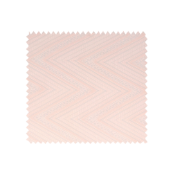 Tissu Maille fantaisie Zig Zag Grande Laize Vieux Rose