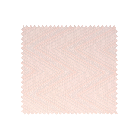 Tissu Maille fantaisie Zig Zag Grande Laize Vieux Rose