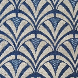 Tissu Dior Jacquard Bleu