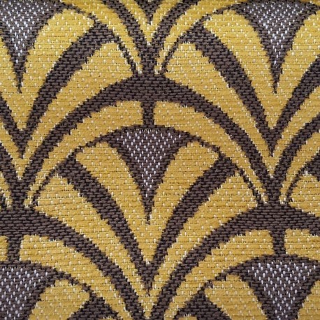 Tissu Dior Jacquard Jaune