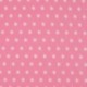 Tissu Coton Imprimé Etoile Rose