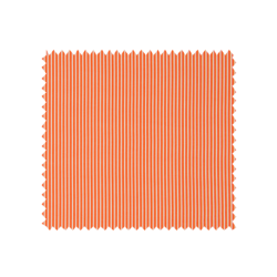 Tissu Rayé Orange