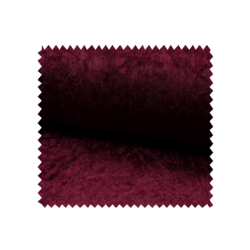 Tissu Panne De Velours Uni Aubergine