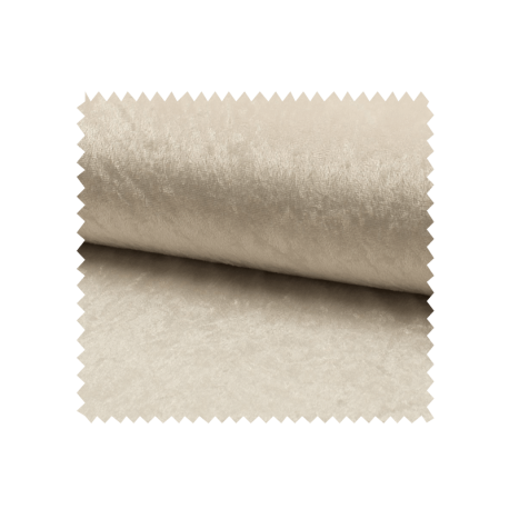 Tissu Panne De Velours Uni Blanc