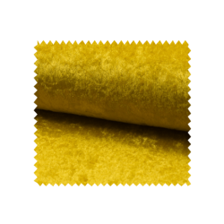 Tissu Panne De Velours Uni Gold