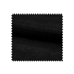 Tissu Organza Uni Noir