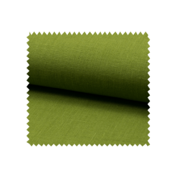 Tissu Lin Uni Vert Avocat