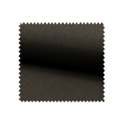 Tissu Lin Uni Marron