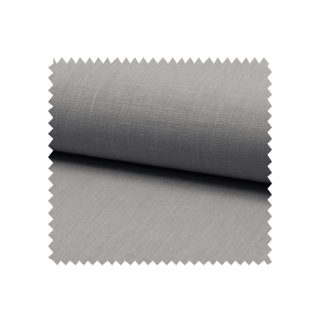 Tissu Lin Uni Gris