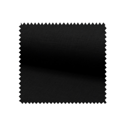 Tissu Lin Uni Noir
