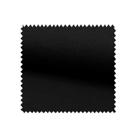 Tissu Lin Uni Noir