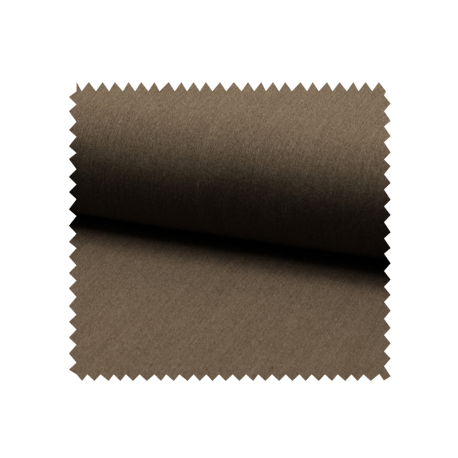 Tissu Gabardine Uni Marron Glace