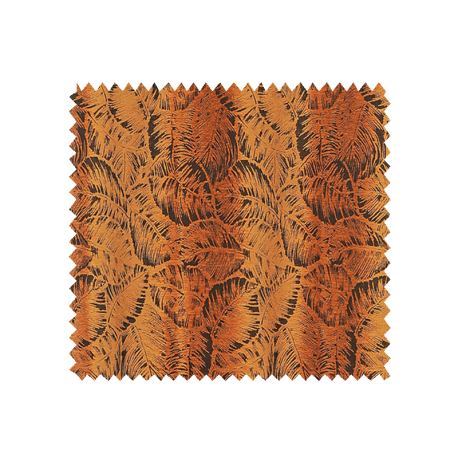 Tissu Borneo Jacquard Chenillé Jaune 