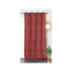 Tissu Borneo Jacquard Chenillé Rouge