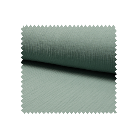 Tissu Double Gaze Uni Amande