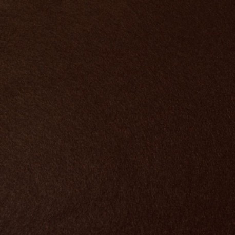 Tissu Feutrine Uni Marron Fonce L180