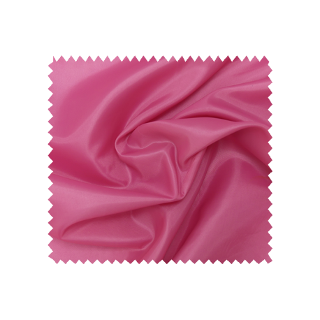 Tissu Doublure Toscane Antistatique Uni Rose Vif