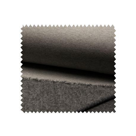 Tissu Polaire Mélange Gris
