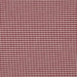 Tissu Petit Vichy Bordeaux