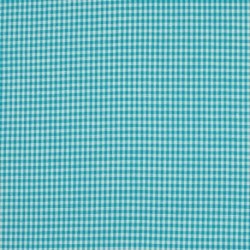 Tissu Petit Vichy Aqua