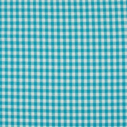 Tissu Grand Vichy Aqua