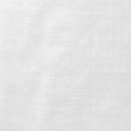 Tissu Organdi Blanc coton Peigné 