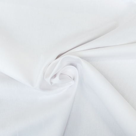 Tissu Reverie Toile A Drap Blanc 