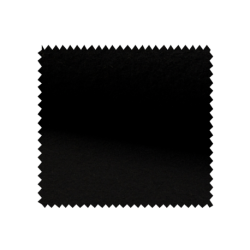 Tissu Laine Bouillie Uni Noir 