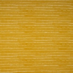 Tissu Jersey Rayures Ocre