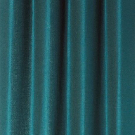 Tissu Brigitte Uni Bleu Canard