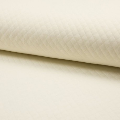 Tissu Diamond Ecru 