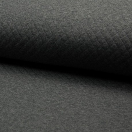 Tissu Diamond Gris Fonce