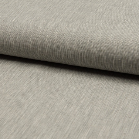 Tissu Fil à Fil Gris Clair 