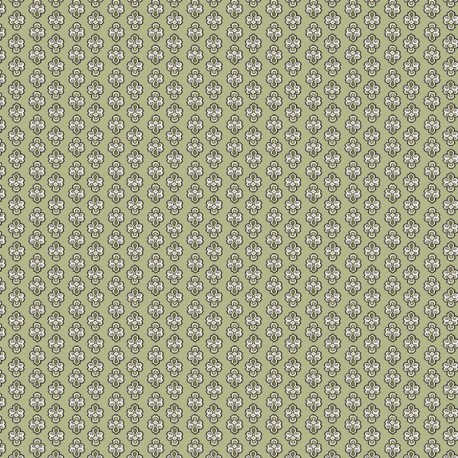 Tissu Maillane Provencal Olive 
