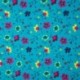 Tissu Folk Floral Fleur