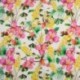 Tissu Jersey Digital Fleur Fond Ecru