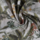 Tissu Demi Panama Imprimé Singe 