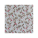 Tissu Galinette Cretonne Lin rouge