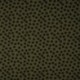 Tissu Crêpe Georgette Kaki noir 
