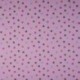 Tissu Coton Imprimé Pois Rose 
