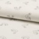 Tissu Coton Lavé Cygne Ecru 