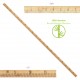 Regle bambou 1m Bambou - 