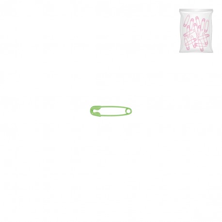 Petite epingle fluo